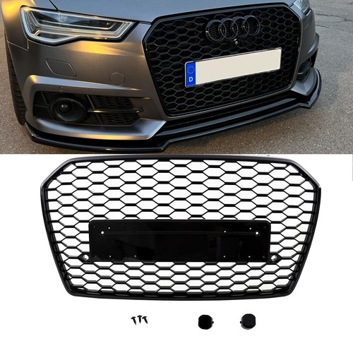 Waben kühlergrill schwarz - waben,