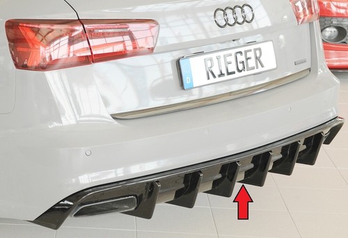 Rieger diffusor für audi - diffusor,